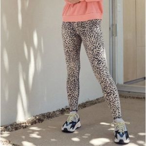 Ragdoll La Pink Leopard Leggings L 